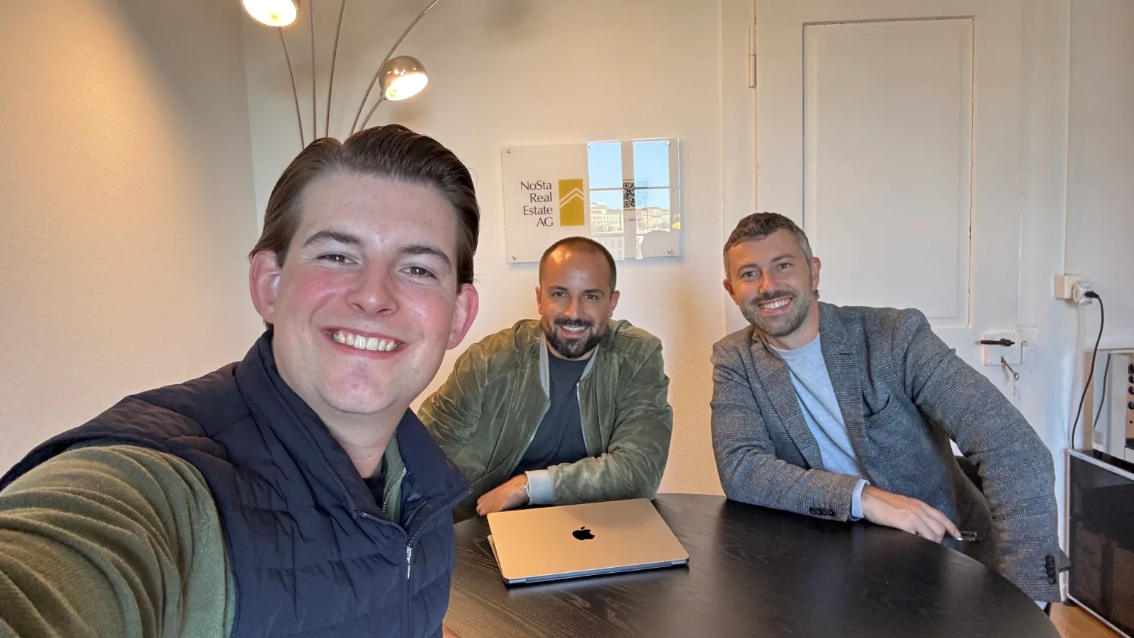 Yannic Reber mit Luca und Danilo im Impulsworkshop
